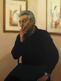 The cigarette - Portrait of Guglielmo